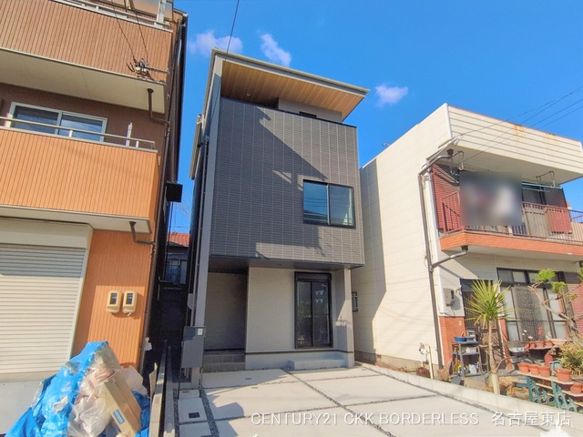 愛知県名古屋市北区長喜町４丁目の新築戸建て完成写真 2026年2月25日撮影