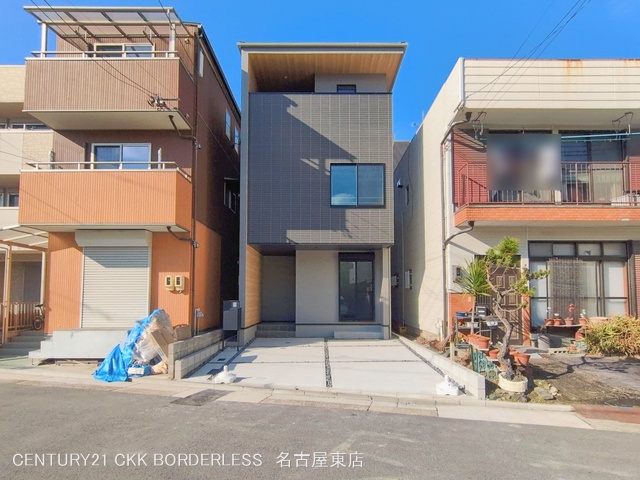 愛知県名古屋市北区長喜町４丁目の新築戸建て完成写真 2026年2月25日撮影