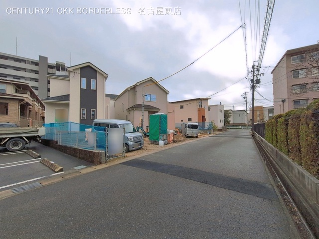 愛知県尾張旭市旭前町１丁目の新築戸建て外構写真 2026年3月30日撮影