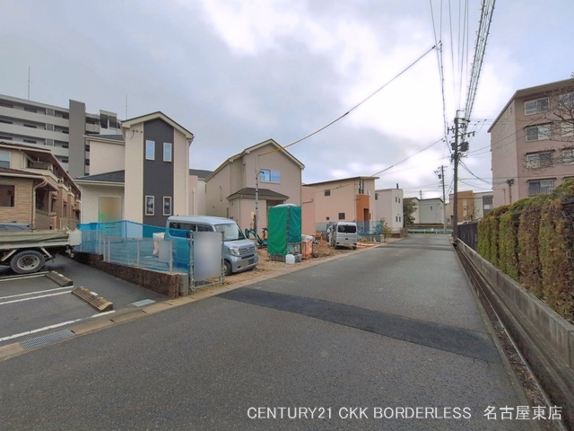 愛知県尾張旭市旭前町1丁目の新築戸建て外構写真 2026年3月30日撮影