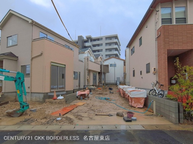 愛知県尾張旭市旭前町１丁目の新築戸建て外構写真 2026年4月9日撮影
