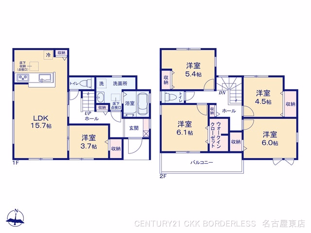 江南市河野町河野(戸建)03 間取図