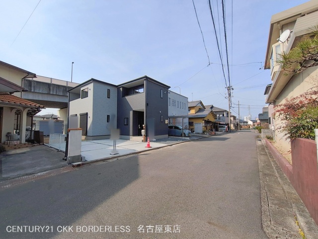 愛知県犬山市大字上野字小巾の新築戸建て完成写真 2026年2月15日撮影