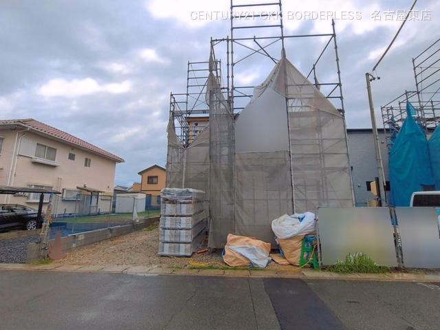 愛知県春日井市西高山町3丁目の新築戸建てシート写真 2026年6月25日撮影