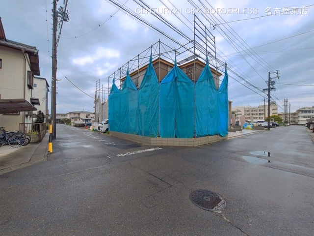 愛知県春日井市西高山町3丁目の新築戸建てシート写真 2026年6月25日撮影