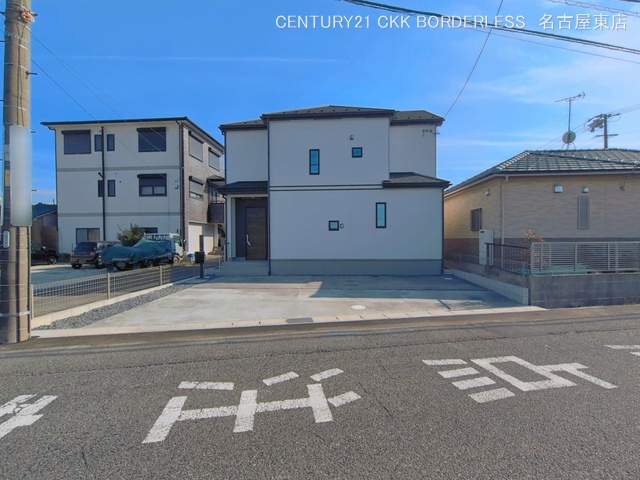 愛知県北名古屋市熊之庄牛流の新築戸建て完成写真 2026年4月2日撮影