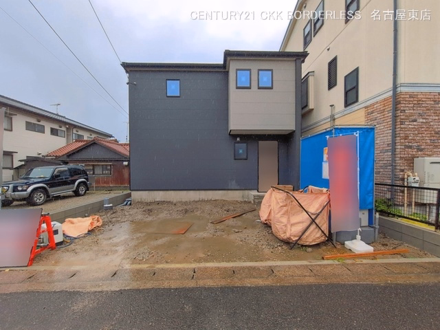 愛知県名古屋市北区西味鋺5丁目の新築戸建て外構写真 2026年7月5日撮影