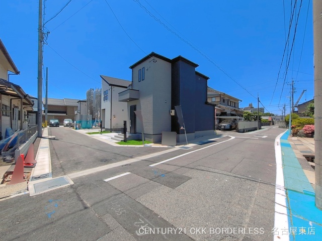 愛知県名古屋市守山区川村町の新築戸建て完成写真 2026年5月28日撮影