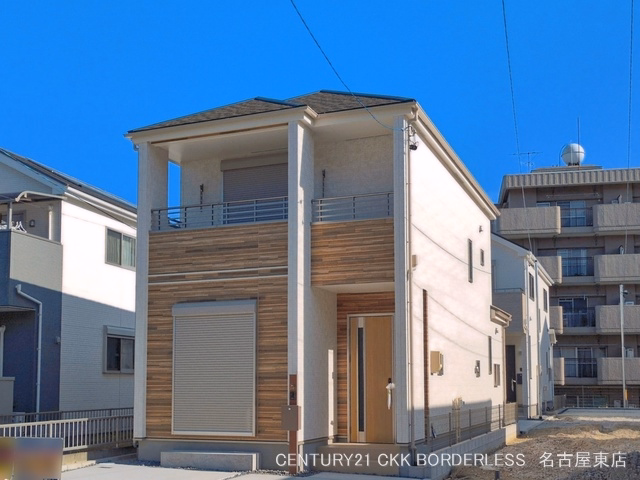愛知県名古屋市名東区猪子石２丁目の新築戸建て完成写真 2026年7月13日撮影