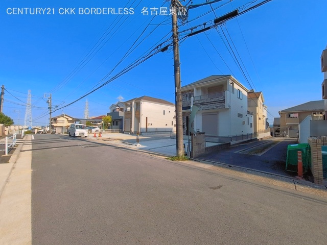 愛知県名古屋市名東区猪子石2丁目の新築戸建て完成写真 2026年7月15日撮影