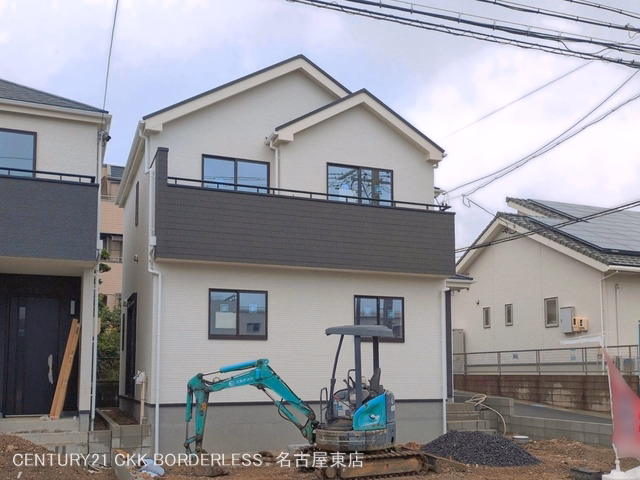 愛知県尾張旭市晴丘町池上の新築戸建て外構写真 2026年7月5日撮影