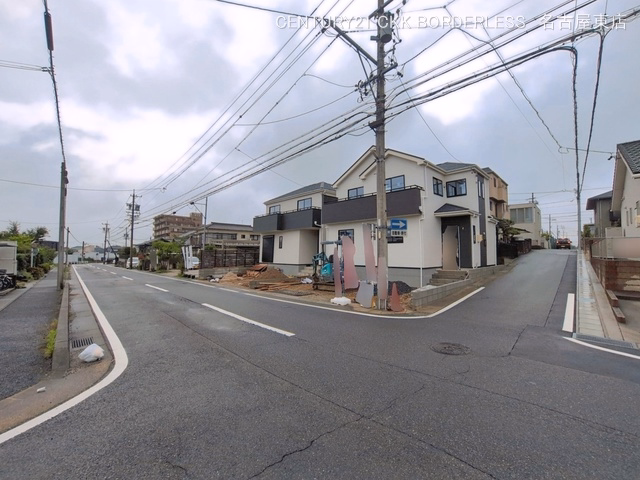 愛知県尾張旭市晴丘町池上の新築戸建て外構写真 2026年7月5日撮影