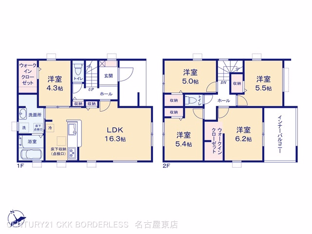 江南市般若町宮山(戸建)01 間取図