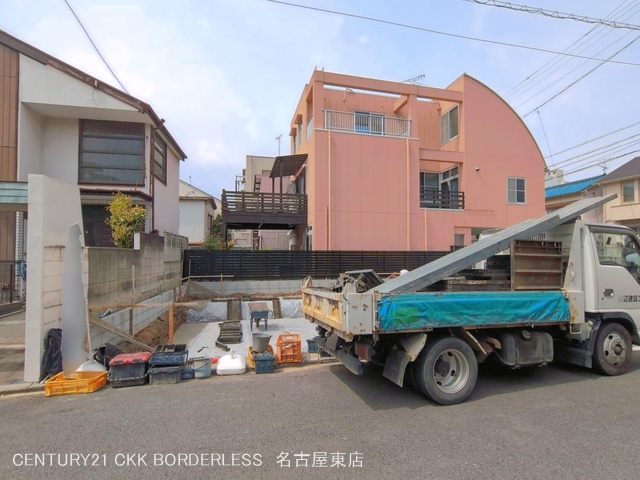 愛知県名古屋市千種区下方町1丁目の新築戸建て基礎写真 2026年4月8日撮影