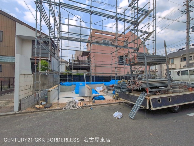 愛知県名古屋市千種区下方町1丁目の新築戸建て基礎写真 2026年5月11日撮影
