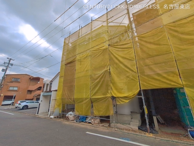 愛知県名古屋市千種区下方町１丁目の新築戸建てシート写真 2026年6月4日撮影