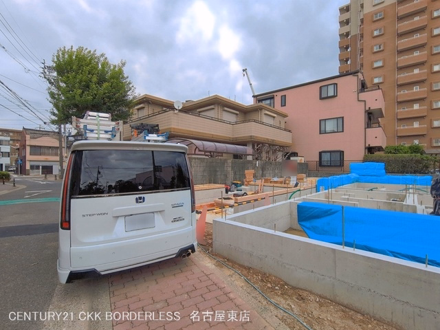 愛知県名古屋市千種区千種３丁目の新築戸建て基礎写真 2026年6月4日撮影
