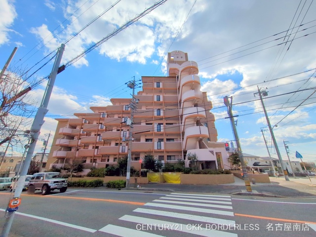 愛知県名古屋市緑区平手北１丁目のマンション『シャトー平手』外観写真 2025年1月21日撮影