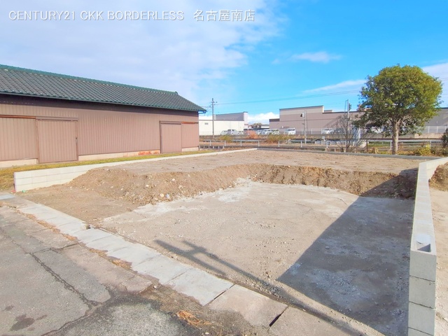 愛知県東海市加木屋町仲新田の土地更地・土地写真 2025年12月25日撮影
