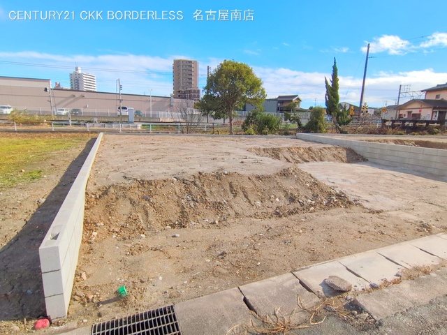 愛知県東海市加木屋町仲新田の土地更地・土地写真 2025年12月25日撮影