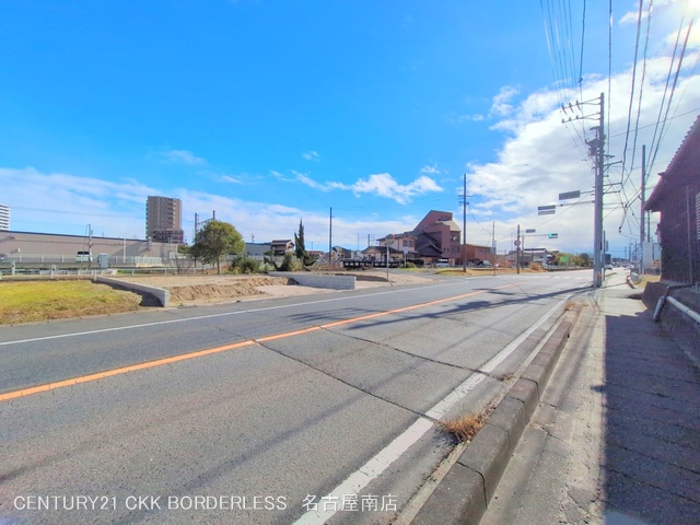 愛知県東海市加木屋町仲新田の土地更地・土地写真 2025年12月25日撮影