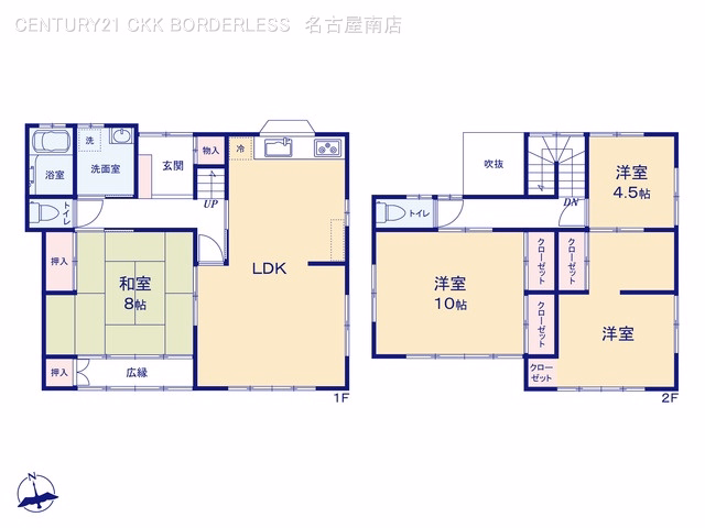 大府市追分町4丁目 間取図