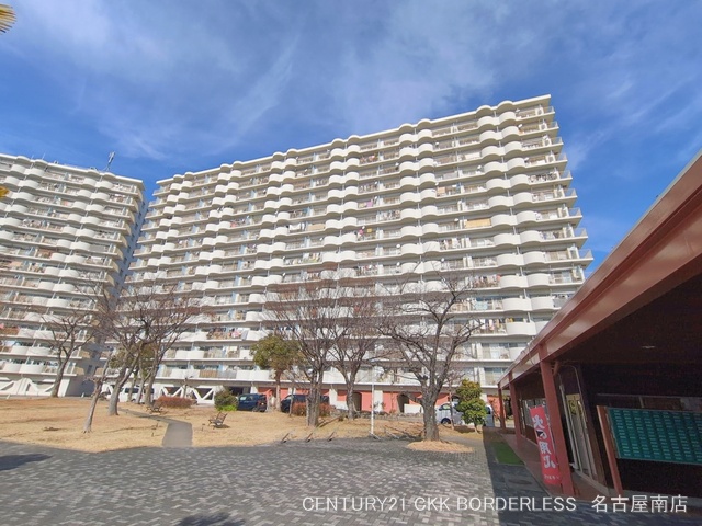 愛知県名古屋市緑区鳴海町字小森のマンション『サンヴィラ野並B棟』外観写真 2026年1月19日撮影