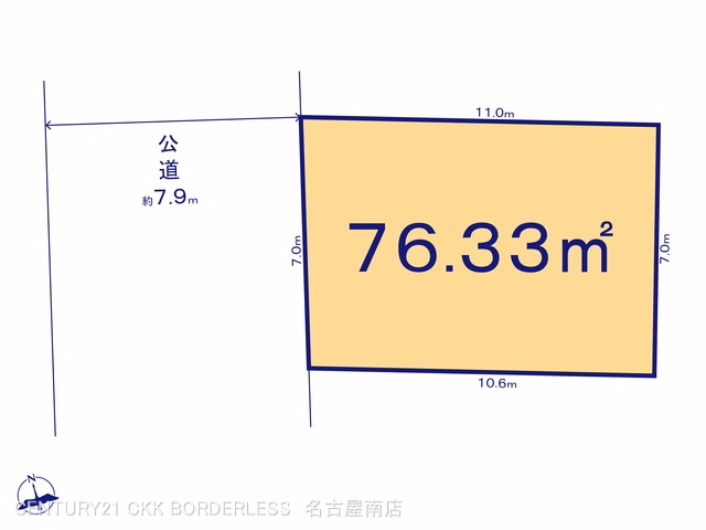 土地 名古屋市天白区野並3期 1号地