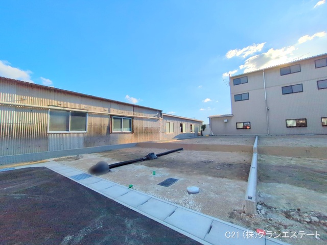 愛知県岡崎市矢作町字猫田の土地更地・土地写真 2025年11月5日撮影
