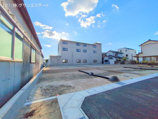 愛知県岡崎市矢作町字猫田の土地更地・土地写真 2025年11月5日撮影