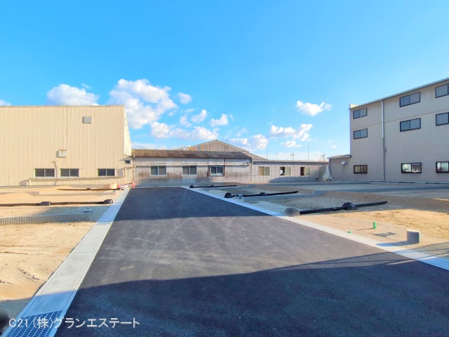 愛知県岡崎市矢作町字猫田の土地更地・土地写真 2025年11月5日撮影