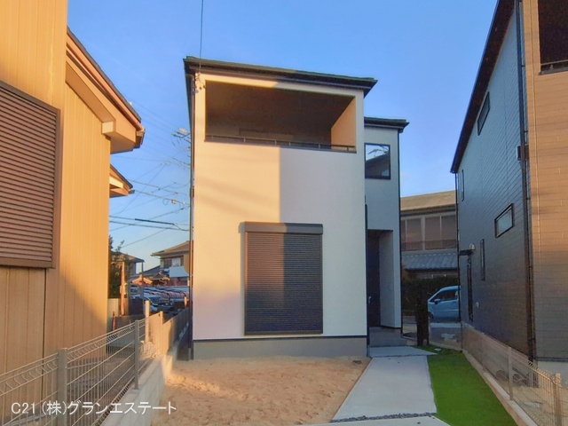 愛知県岡崎市赤渋町の新築戸建て完成写真 2026年2月9日撮影