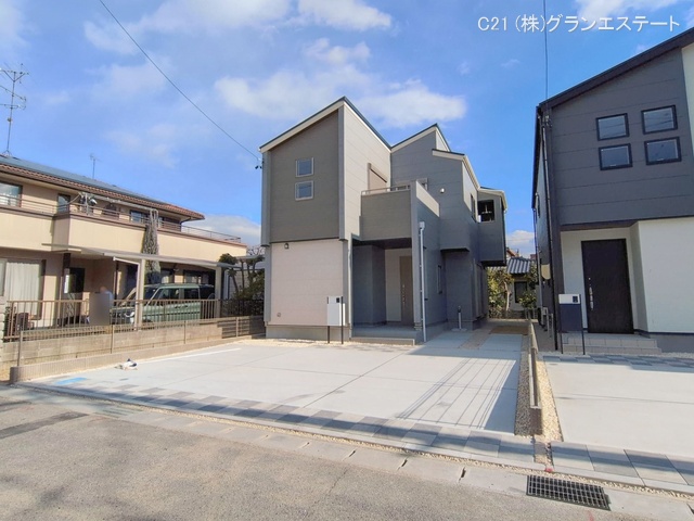 愛知県岡崎市福岡町字新町の新築戸建て完成写真 2026年1月22日撮影