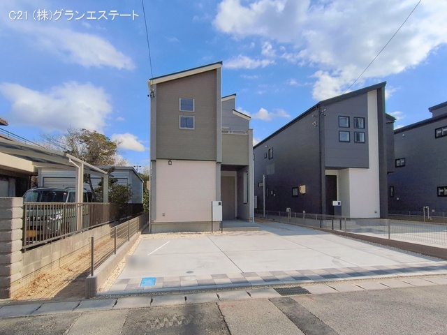 愛知県岡崎市福岡町字新町の新築戸建て完成写真 2026年1月22日撮影