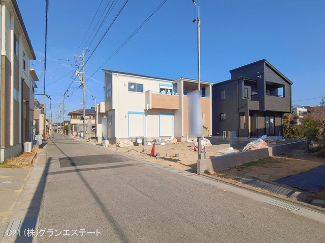 愛知県岡崎市福岡町字新町の新築戸建て完成写真 2026年2月3日撮影