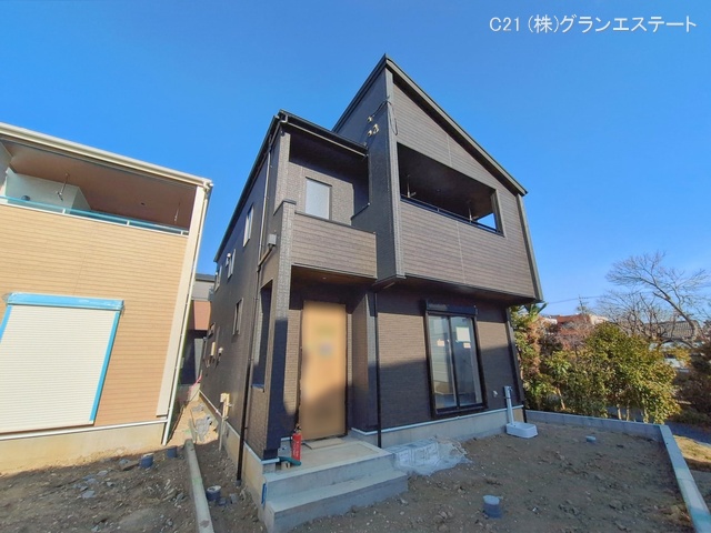 愛知県岡崎市福岡町字新町の新築戸建て外構写真 2026年2月3日撮影