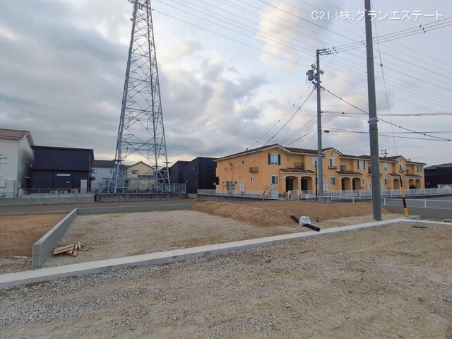 愛知県岡崎市中島町字町後の土地更地・土地写真 2026年2月16日撮影