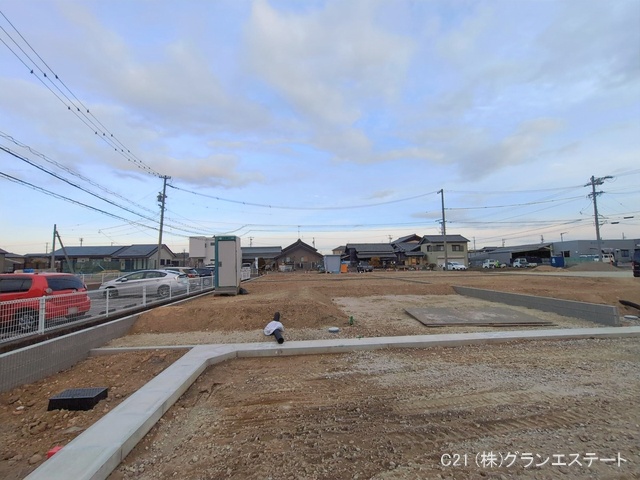 愛知県岡崎市中島町字町後の土地更地・土地写真 2026年2月16日撮影