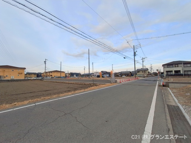 愛知県岡崎市中島町字町後の土地更地・土地写真 2026年2月16日撮影