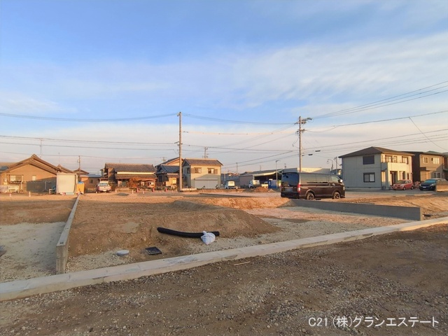 愛知県岡崎市中島町字町後の土地更地・土地写真 2026年2月5日撮影