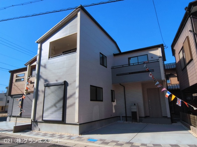 愛知県岡崎市若松町字大廻の新築戸建て完成写真 2026年3月9日撮影