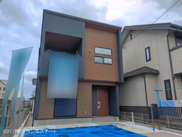 愛知県豊田市山之手９丁目の新築戸建て完成写真 2026年4月23日撮影