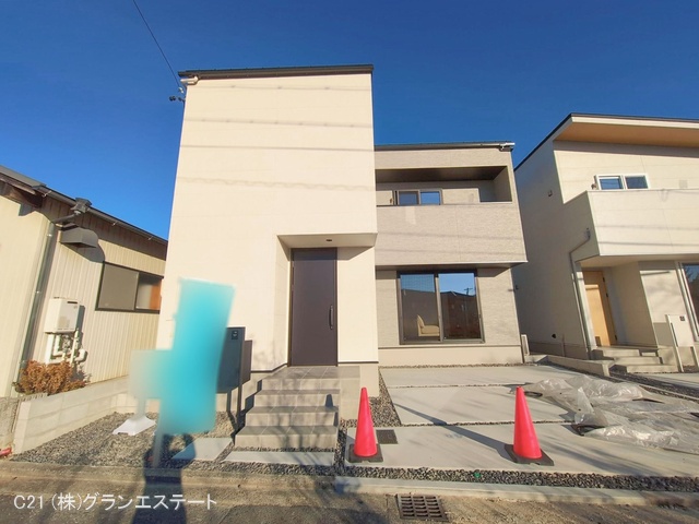 愛知県岡崎市井田町字茨坪の新築戸建て完成写真 2026年1月8日撮影