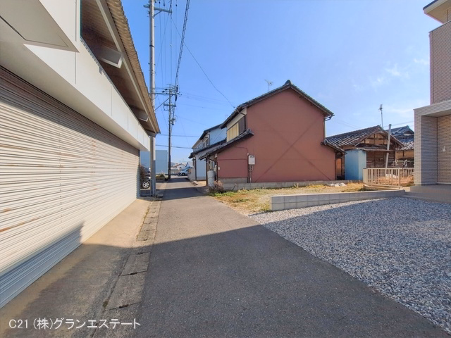 愛知県岡崎市鴨田町字末広の土地更地・土地写真 2026年1月15日撮影