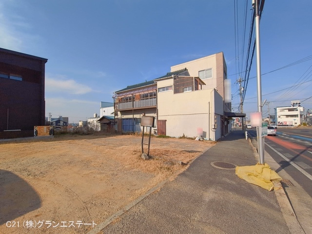 愛知県岡崎市鴨田町字山ノ圦の土地更地・土地写真 2026年1月18日撮影