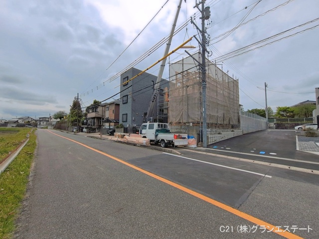 愛知県豊田市桝塚西町南山の新築戸建て上棟写真 2026年4月23日撮影