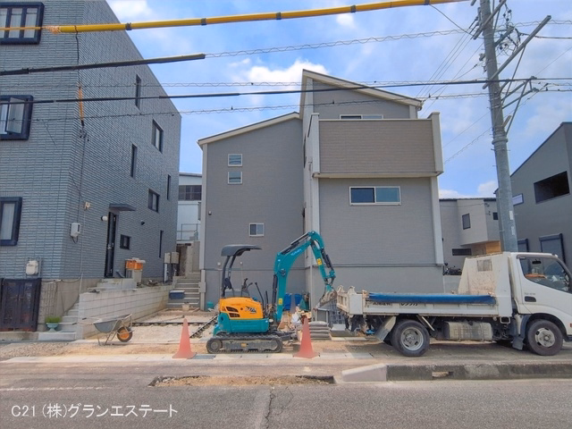 愛知県豊田市桝塚西町南山の新築戸建て外構写真 2026年6月18日撮影
