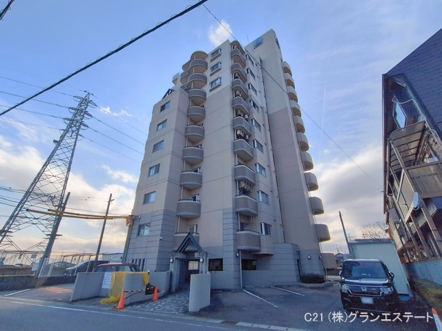 愛知県豊田市清水町５丁目のマンション『サンシティ清水ガーデン』外観写真 2026年2月16日撮影