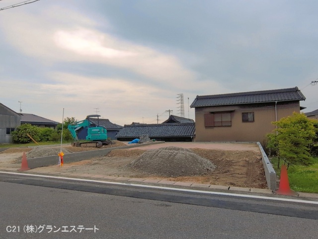 愛知県岡崎市橋目町字屋敷の土地更地・土地写真 2026年5月7日撮影