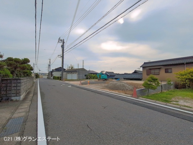 愛知県岡崎市橋目町字屋敷の土地更地・土地写真 2026年5月7日撮影